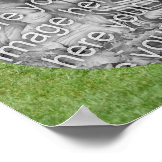 Stone Bridge Natuur Lijst Creëer Uw eigen foto Poster (Hoek)