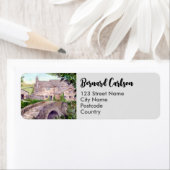 Stone Bridge Waterverf schilderij adres Etiket (Insitu)