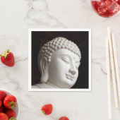 Stone Buddha Head Servet (Insitu)