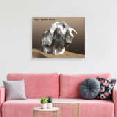 Stone Bull - Ma'alot Canvas Afdruk (Insitu (Woonkamer))