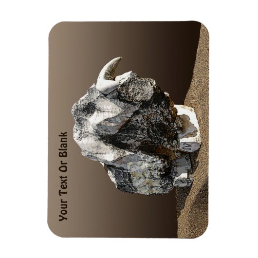 Stone Bull - Ma'alot Magneet (Verticaal)