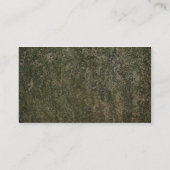 Stone Business Card-sjabloon Visitekaartje (Achterkant)
