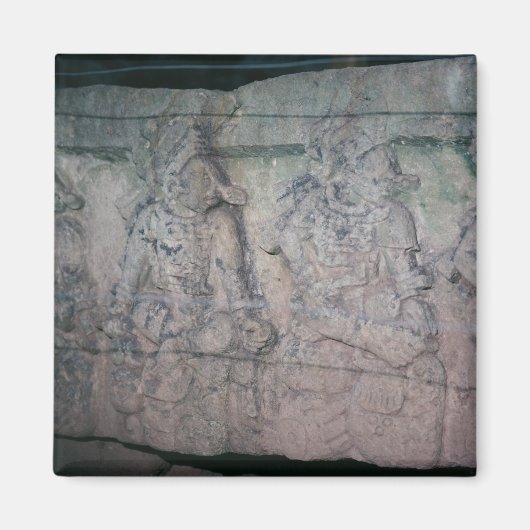 Stone Carved Ancient Mayan Ruins Copan Honduras Magneet (Voorkant)