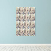 Stone carved dakinis canvas afdruk (Insitu (Houten vloer))