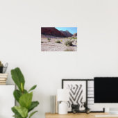 Stone Circle Red Rock Canyon Poster (Thuiskantoor)