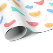 Stone Climbing Grips Patroon Cadeaupapier (Rol Hoek)