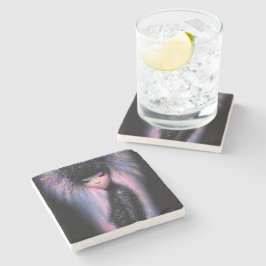 Stone Coaster Kosmische Diva Stellaire Gloed Stenen Onderzetter
