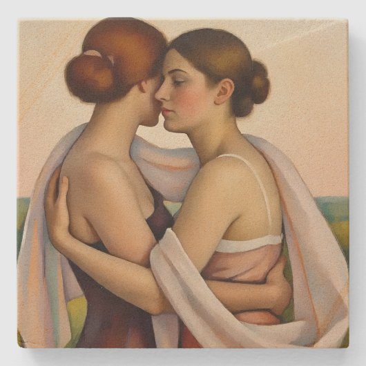 Stone Coaster Stenen Onderzetter (Voorkant)