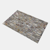 Stone Cobblestone Pattern Deurmat (Schuin)