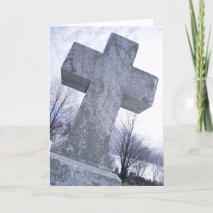 “Stone Cold Cross” Sympathiekaart Kaart