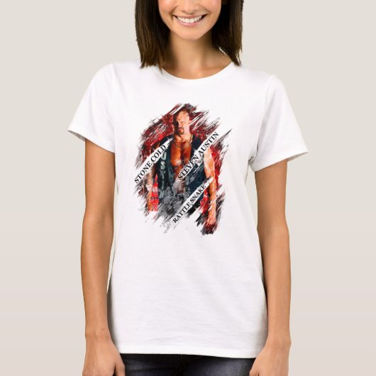 Stone Cold Steve Austin Artwork T-ShirtStone koud T-shirt (Voorkant)