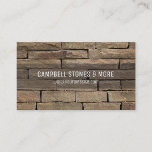 Stone Company Masonry-Visitekaartje Visitekaartje