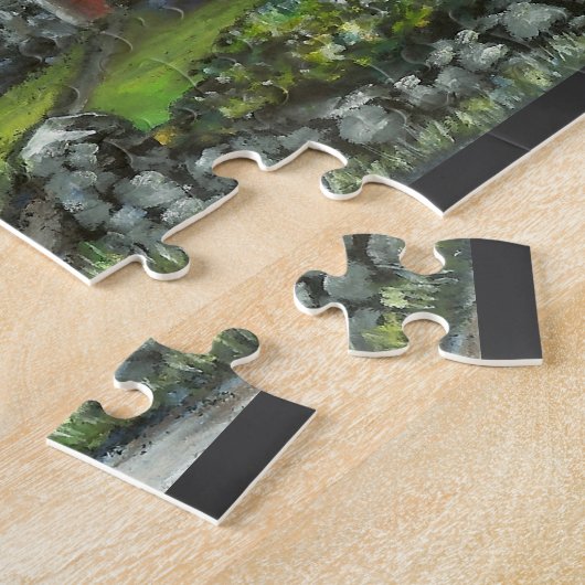 Stone Cottage in Donegal Legpuzzel (Zijkant)