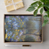 Stone Country Farmhouse in Patchwork Floral Valley Tissuepapier (Geschenk)