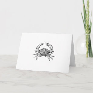Stone Crab Logo (lijnkunst) Kaart