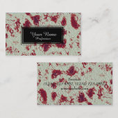 Stone crèmeplank visitekaartje (Voorkant / Achterkant)