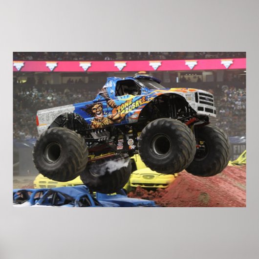 Stone Crusher Monster Truck Print (Voorkant)