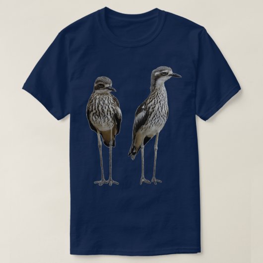 Stone Curlews Creeping T-shirt (Design voorkant)