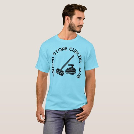 STONE CURLING CLUB BUREN T-SHIRT (Voorkant volledig)