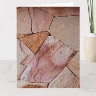Stone Design Wrapping Paper Kaart