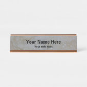 Stone Desk Name Bord Bureau Naambordje (Voorkant)