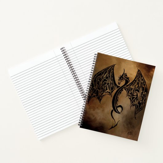 Stone Dragon Tribal Notitieboek (Binnen)