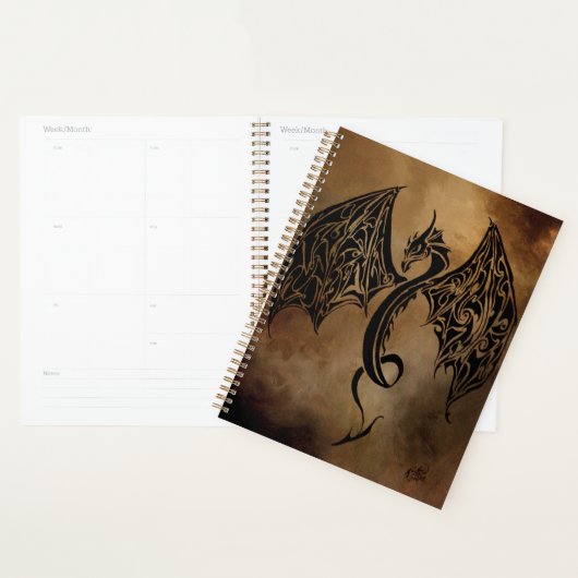 Stone Dragon Tribal Planner (Display)