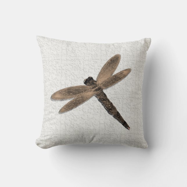 Stone Dragonfly Kussen (Voorkant)