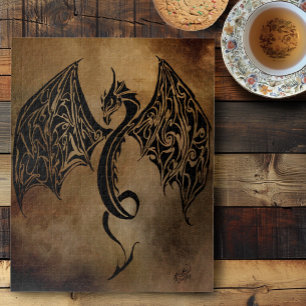 Stone dragons Tribal Legpuzzel