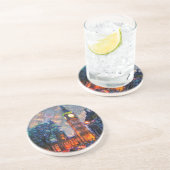 Stone Drink Coasters Big Ben London Zandsteen Onderzetter (Zijkant)