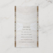 Stone Fabrication Werkt Luxe Visitekaartje (Achterkant)