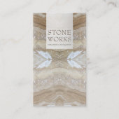 Stone Fabrication Werkt Luxe Visitekaartje (Voorkant)