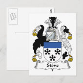 Stone Family Crest Briefkaart (Voorkant / Achterkant)