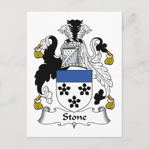 Stone Family Crest Briefkaart