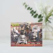 Stone Figures Briefkaart (Staand voorkant)