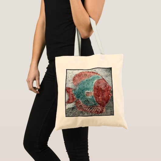 Stone Fish Bag Tote Bag (Voorkant (product))