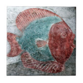 Stone Fish Tile Tegeltje (Voorkant)