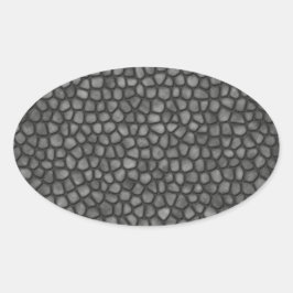 Stone Floor Ovale Sticker