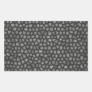 Stone Floor Rechthoekige Sticker