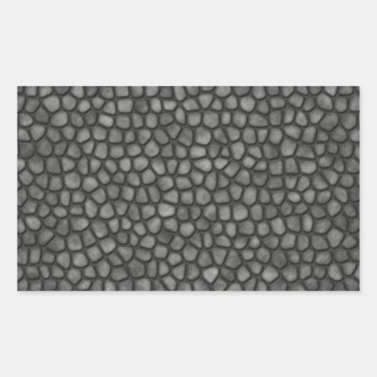 Stone Floor Rechthoekige Sticker (Voorkant)