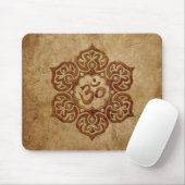 Stone Floral Aum Design Muismat (Met muis)