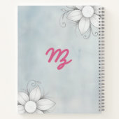 Stone Floral  Notitieboek (Achterkant)