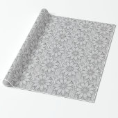 Stone Flowers Cadeaupapier (Uitgerold)