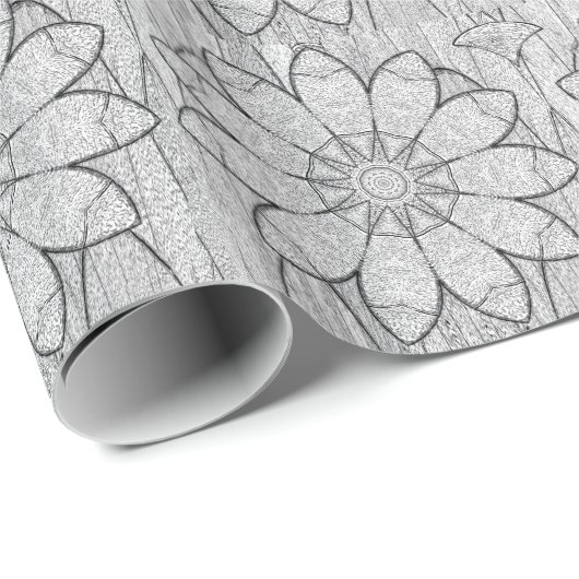 Stone Flowers Cadeaupapier (Rol Hoek)
