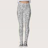 Stone Flowers Leggings (Voorkant)