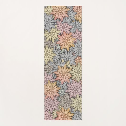 Stone Flowers Yogamat (Voorkant)