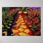 Stone Garden Pathway Poster (Voorkant)