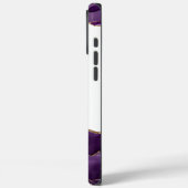 Stone Geode Agate Paarse iPhone Case-Mate iPhone Case (Achterkant / Links)