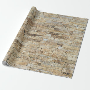 Stone geometrisch patroon cadeaupapier
