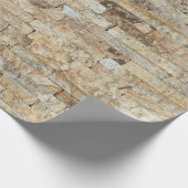 Stone geometrisch patroon cadeaupapier (Hoek)